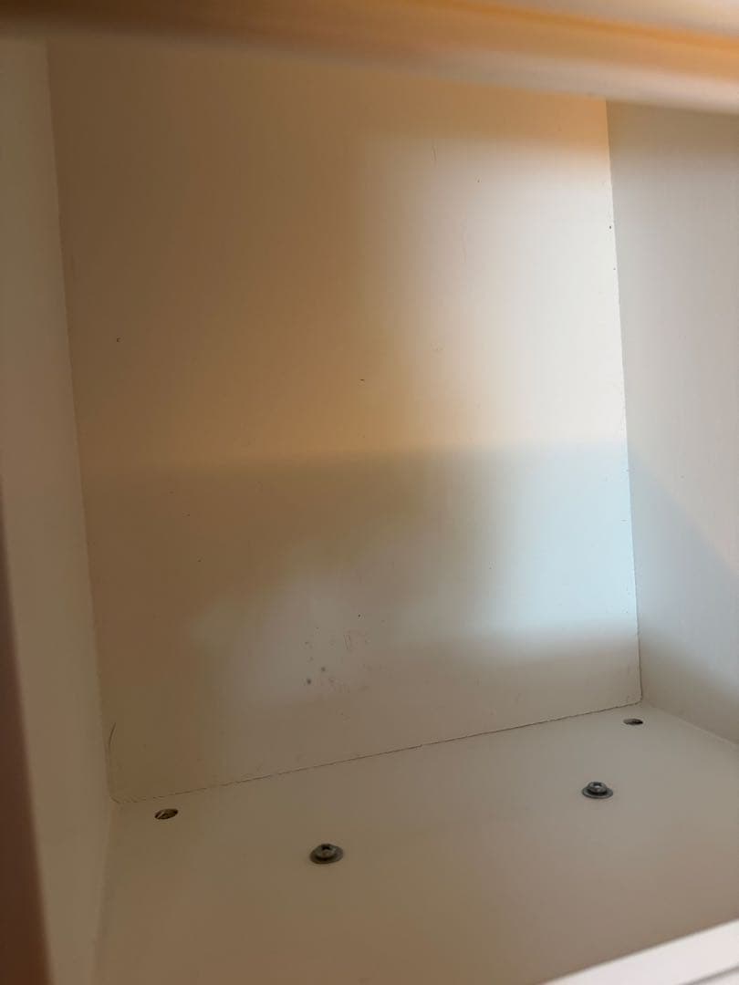 アンティーク調 テレビ台 白塗り