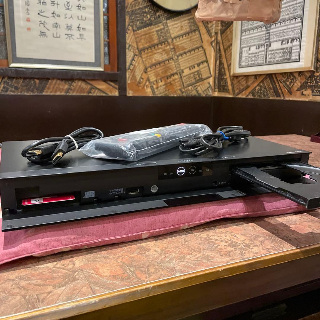 SHARP BD-NS520 12倍録 500GB 新リモ等付フル装備　完動品！