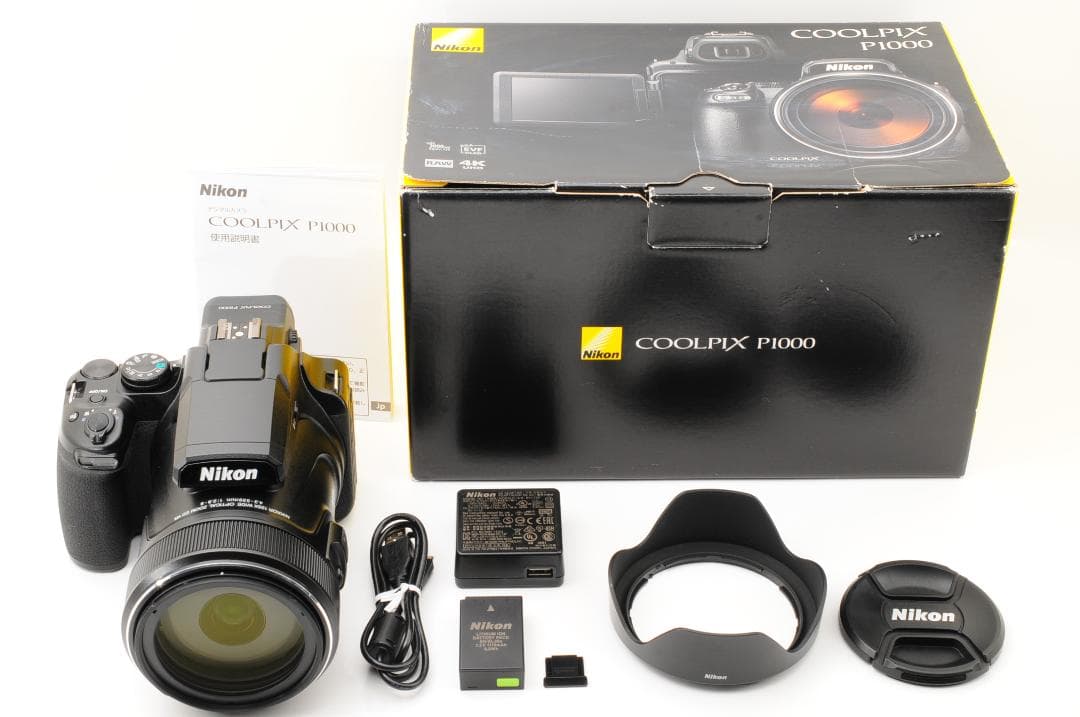 【美品 箱付き】ニコン NIKON COOLPIX P1000 デジタルカメラ