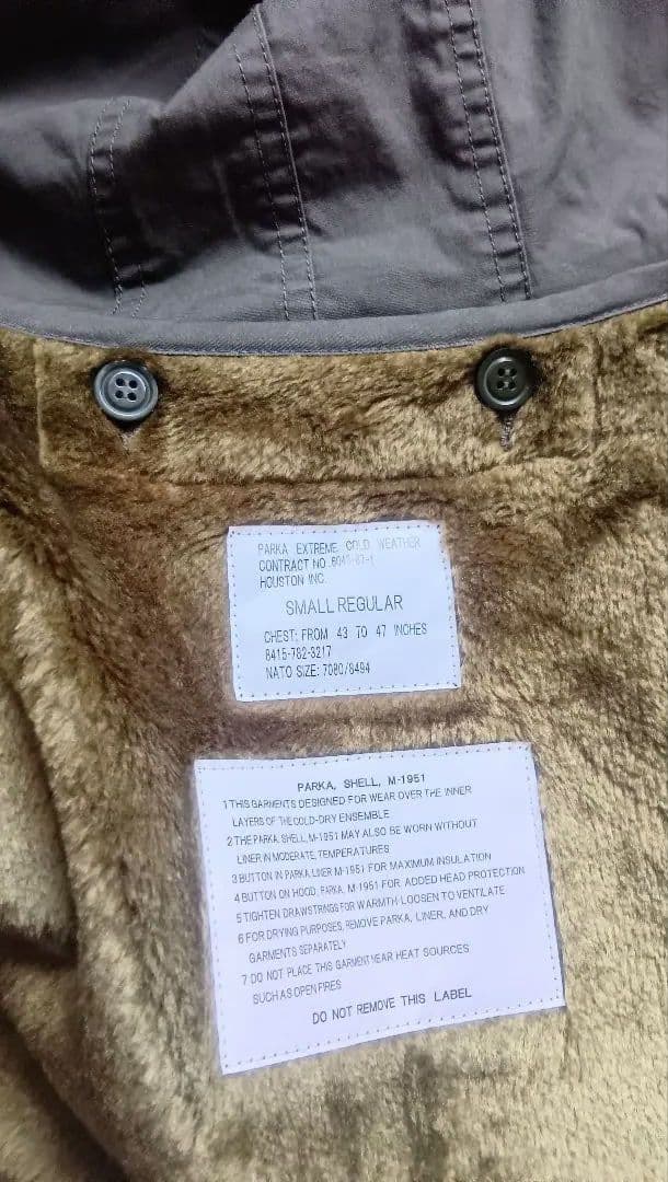 (ヒューストン)HOUSTON M-51PARKA 5409M モッズコート