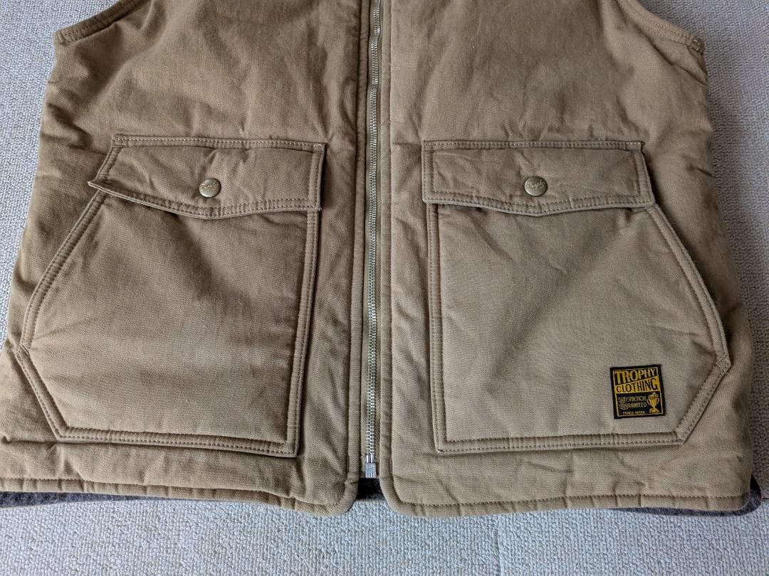 トロフィークロージング ストーム ベスト アウター アウトドア 日本製 L