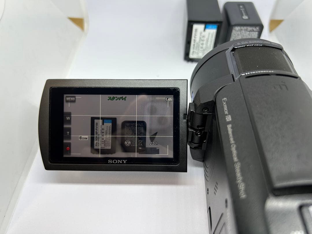SONY 4K FDR-AX60 PLフィルター・三脚・バッテリーなど付き