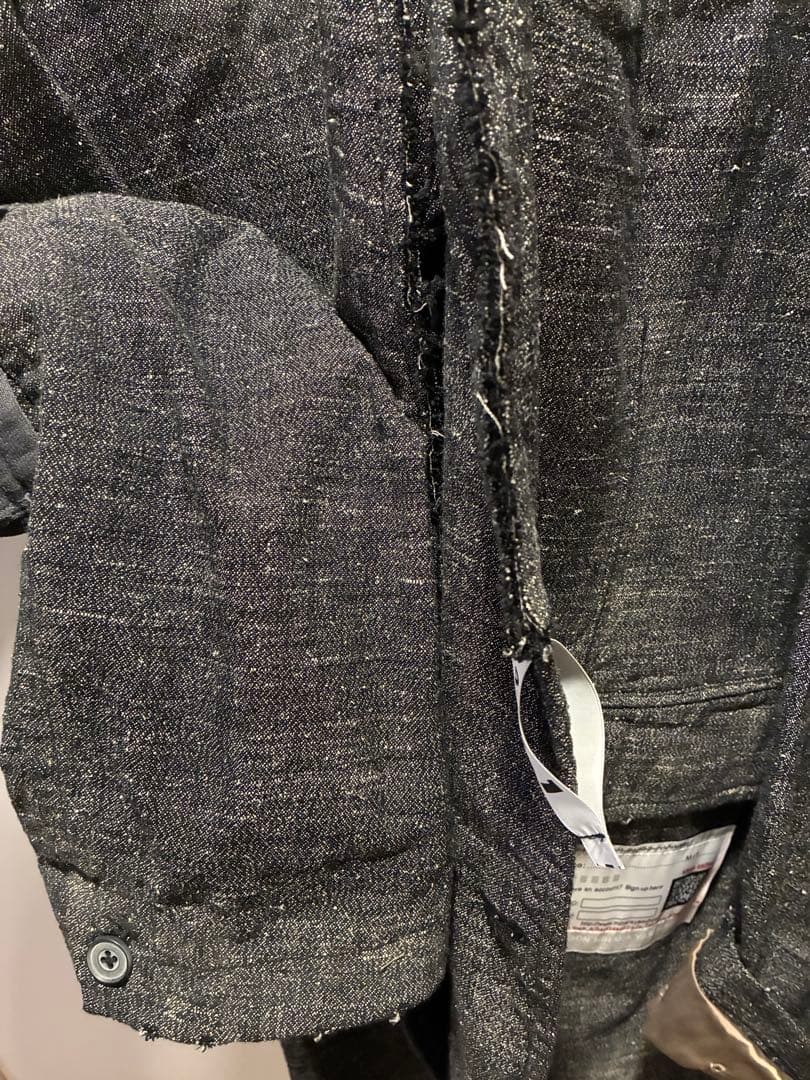 P*中様 メゾンミハラヤスヒロ スラブツイードジャケット 46