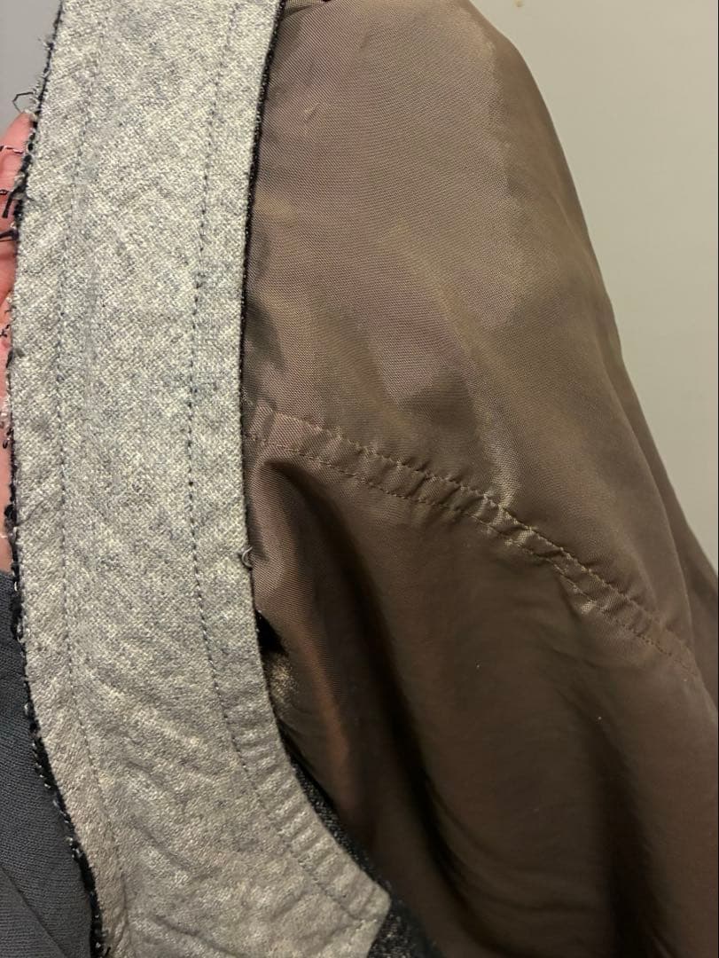 P*中様 メゾンミハラヤスヒロ スラブツイードジャケット 46