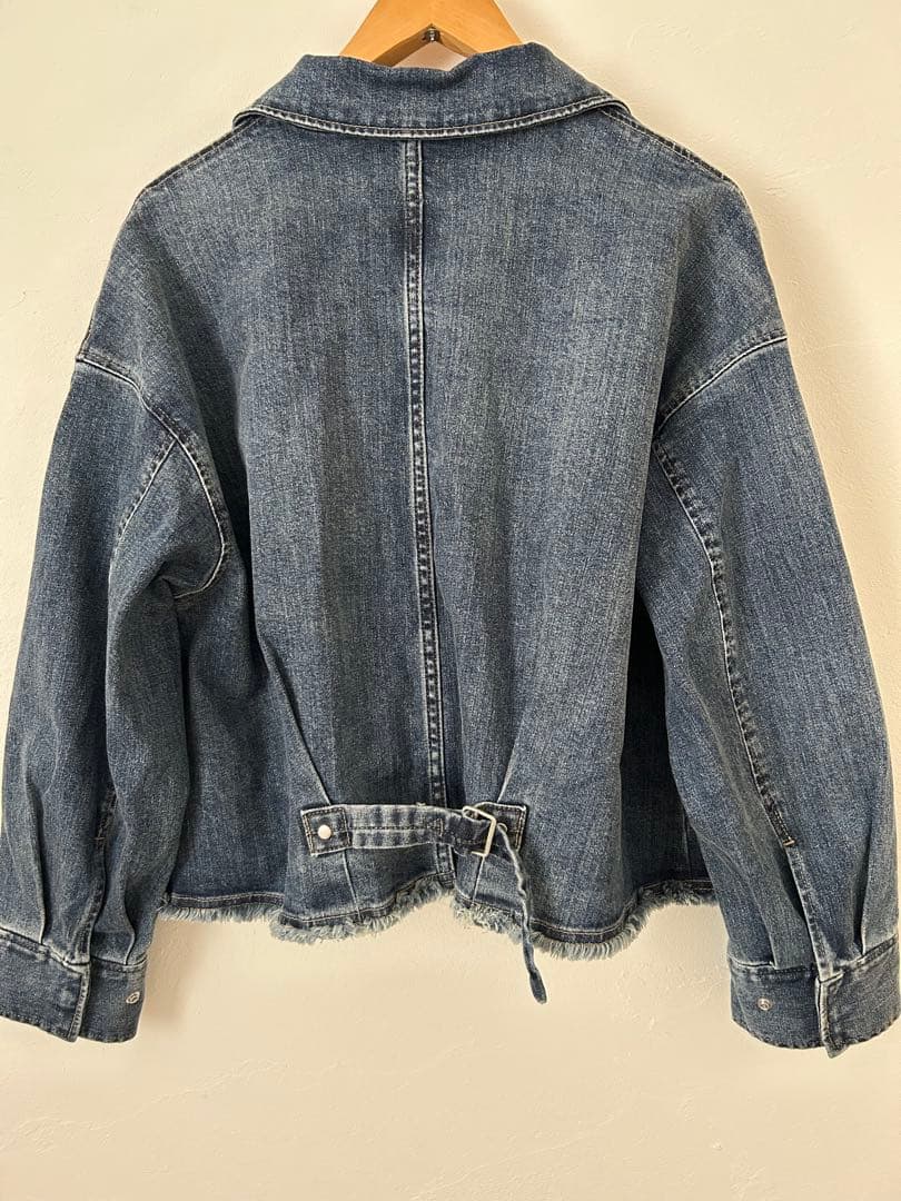 バンヤードストーム　インディゴ　ショートワイドGジャン　デニムジャケット