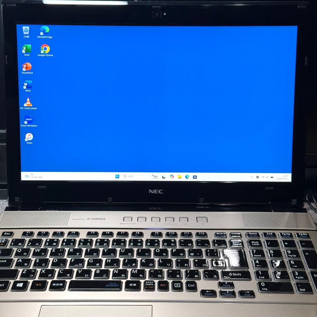 ノートパソコン LAVIE i7 16GB 1256GB Blu-ray 超高速