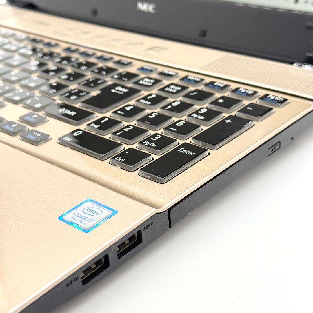 ノートパソコン LAVIE i7 16GB 1256GB Blu-ray 超高速