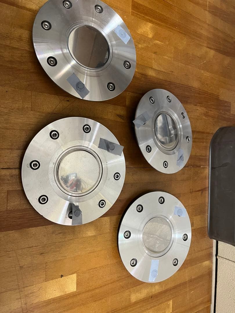 18インチホイール　ディッシュタイプ　タイヤ付き引き取り限定