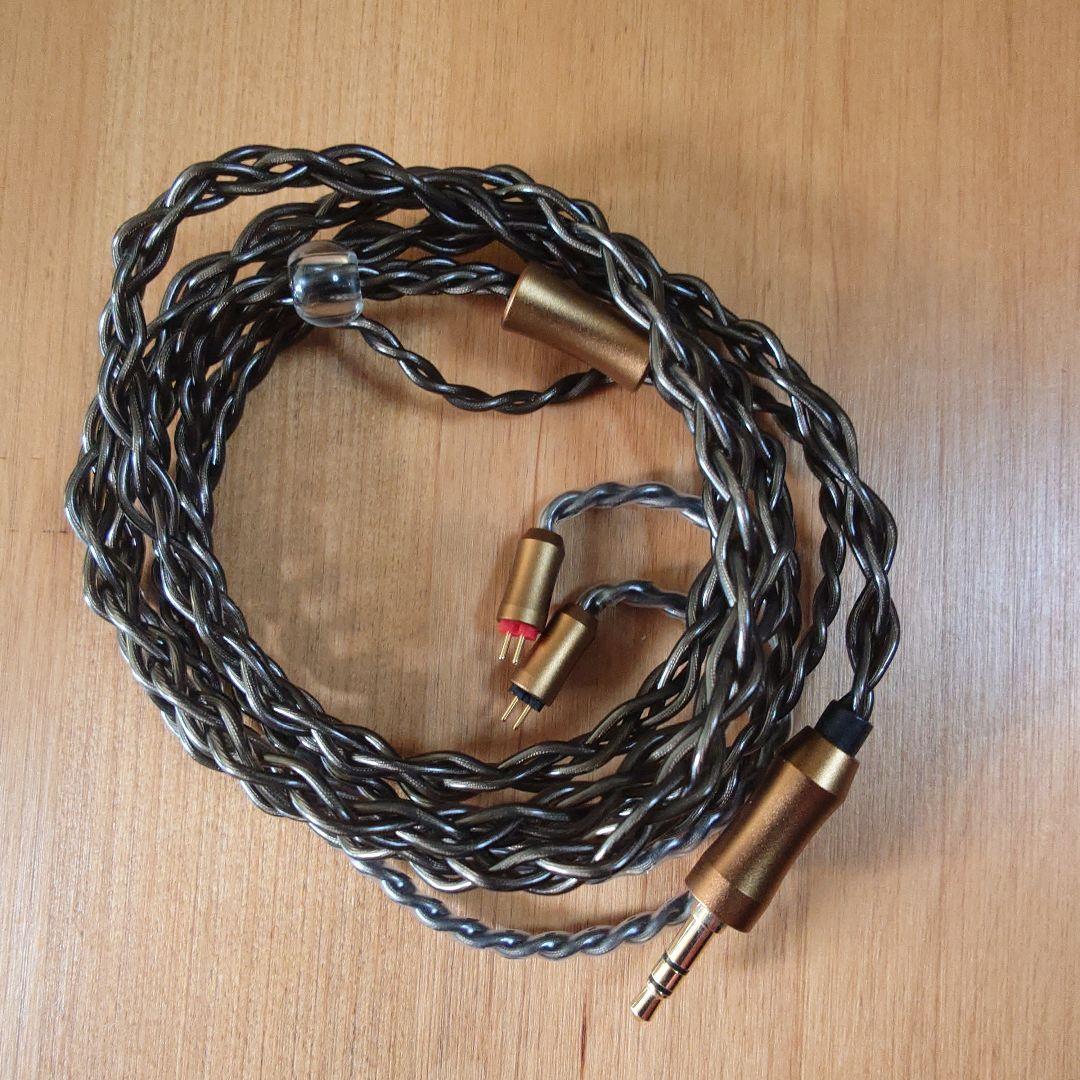 有線ピヤホン3 + 龍柱4.4バランスケーブル