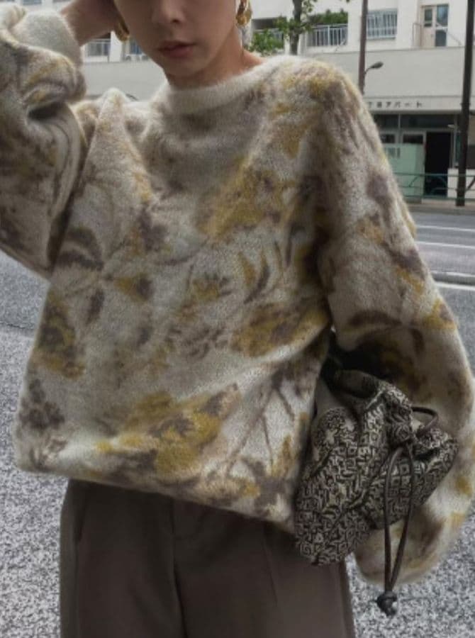 【入手困難】AMERI◆STUDIOUS別注 モヘア混 カーディガン厚手