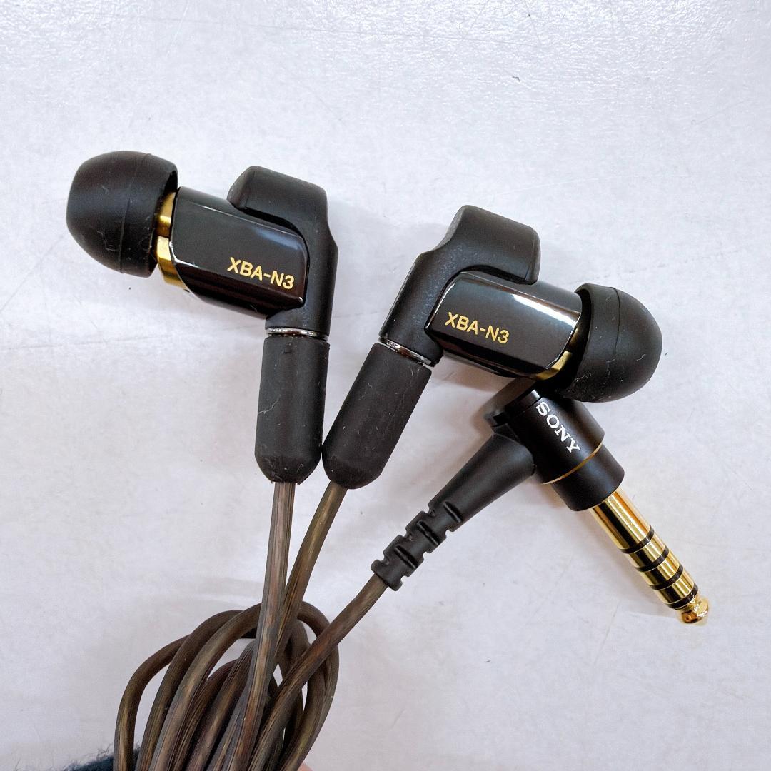 【美品】SONY XBA-N3BP 有線イヤホン 密閉型インナーイヤーレシーバー