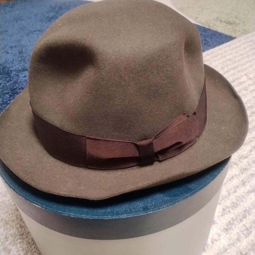 Borsalino ウールハット ブラウン
