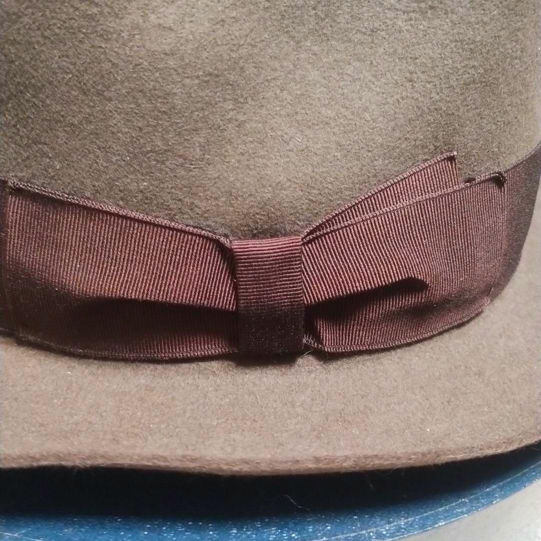 Borsalino ウールハット ブラウン