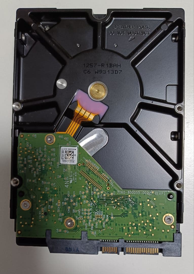 WD40EFRX RED 4TB 内蔵ハードディスク NASシステム向け 中古