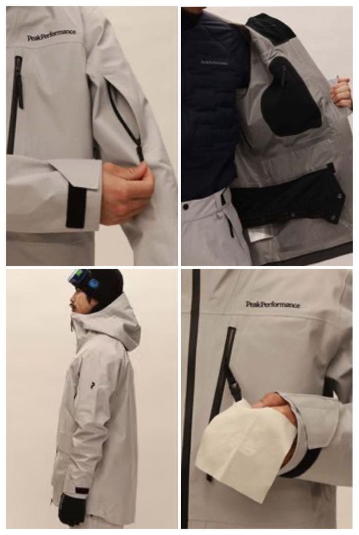 スキー PEAK PERFORMANCE VERTICAL 3L JKT & PANTS