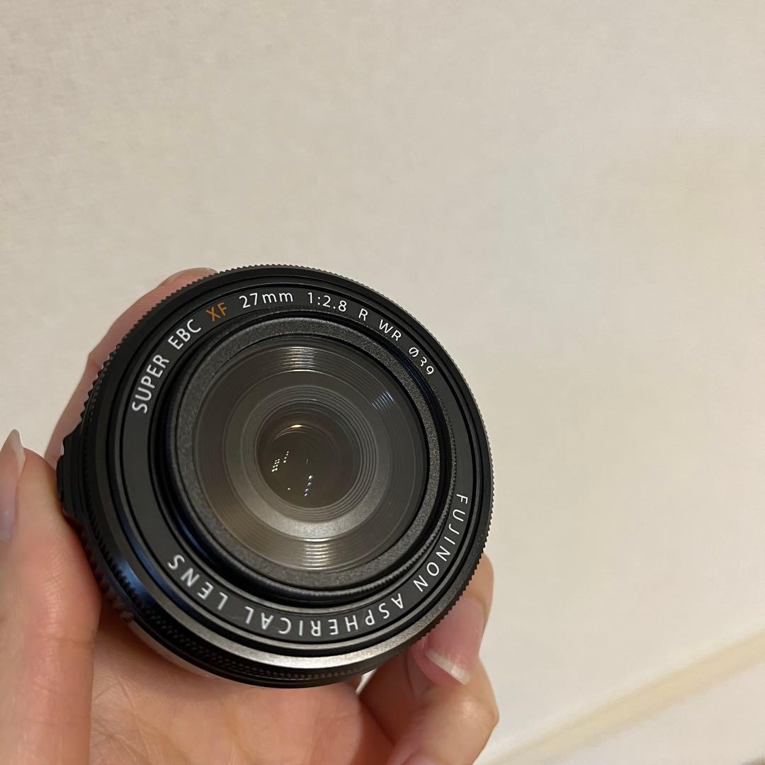 【保証期間内_超美品】フジノンレンズ XF27mmF2.8 R WR