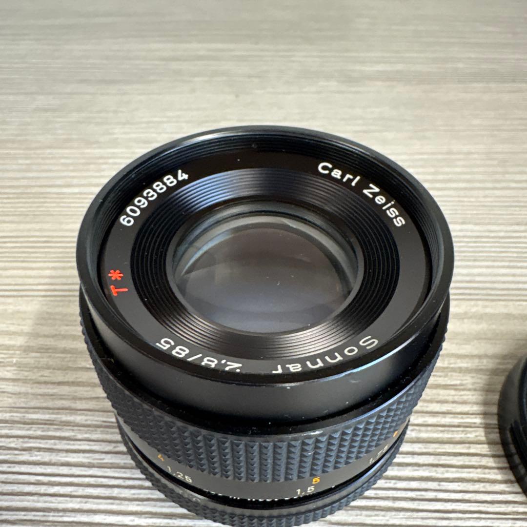 Carl Zeiss Sonnar 85mm f2.8単焦点レンズ　コンタックス