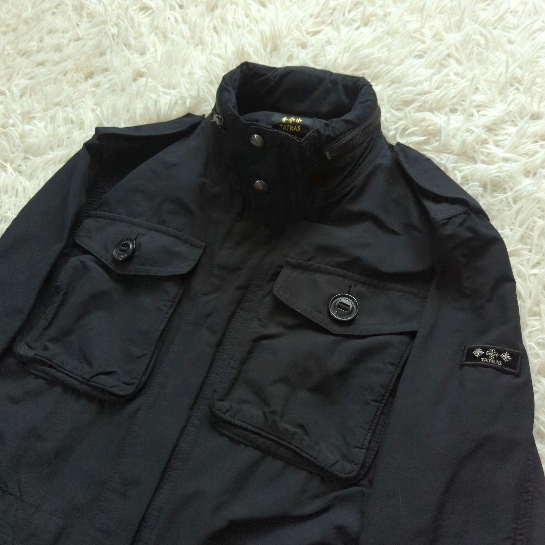TATRAS タトラス M-65 フィールドジャケット ブラック サイズ3