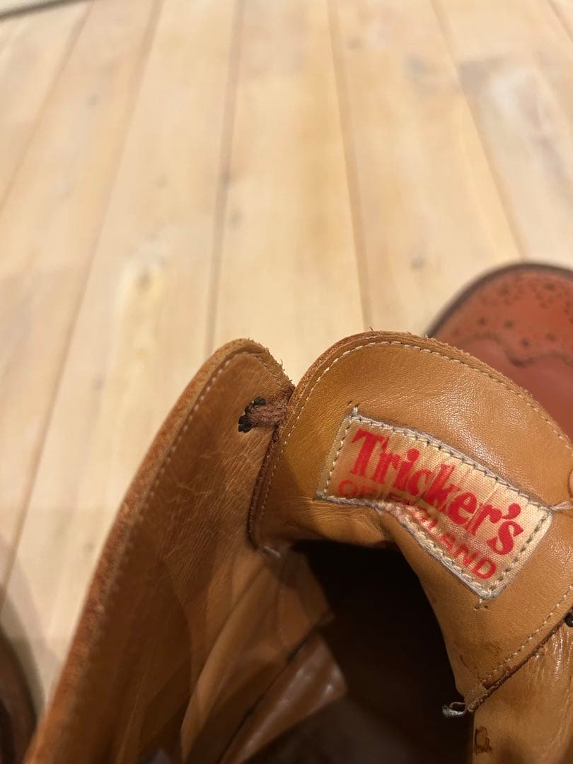 トリッカーズ 2508モールトンカントリーブーツUK8.5 旧タグ90年代