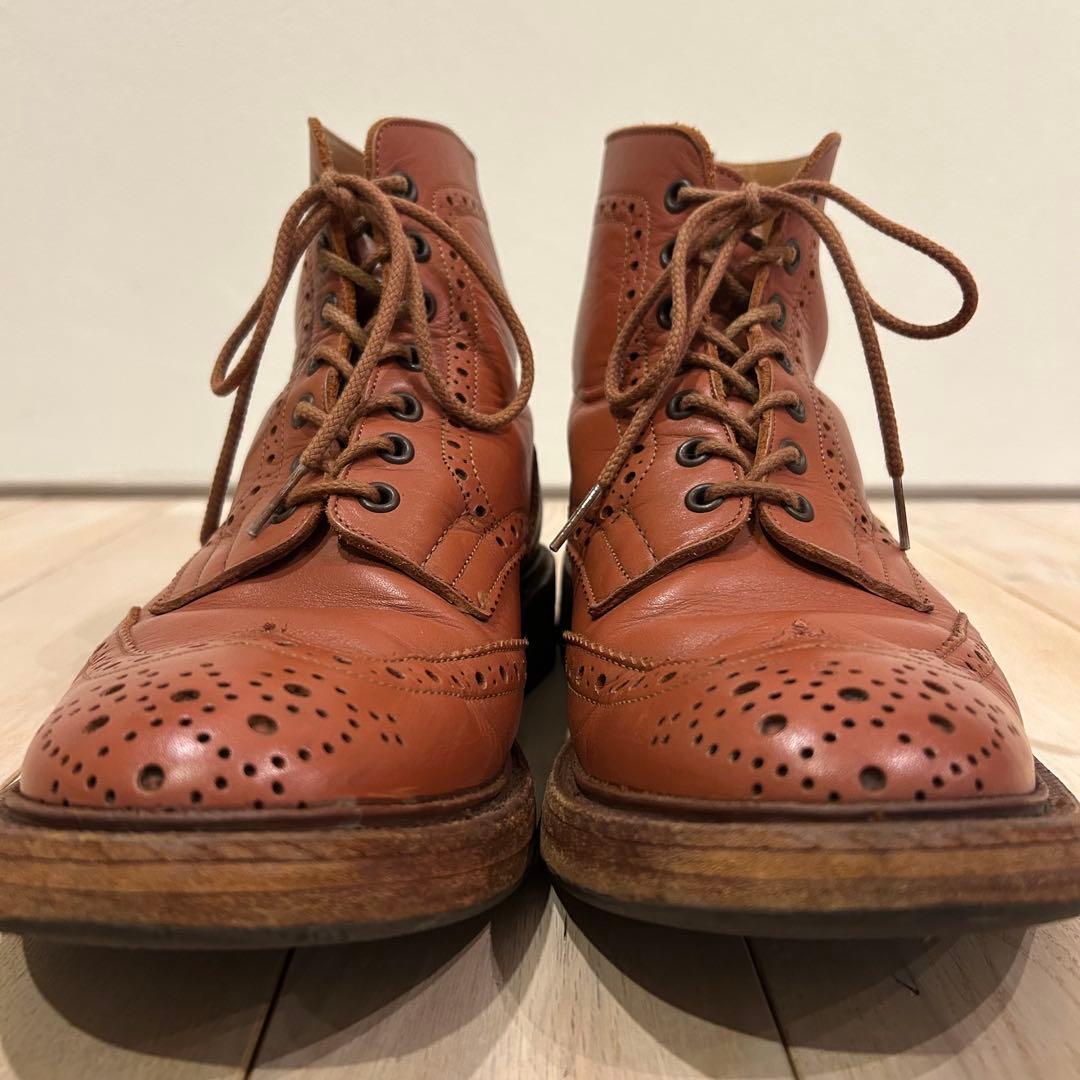 トリッカーズ 2508モールトンカントリーブーツUK8.5 旧タグ90年代