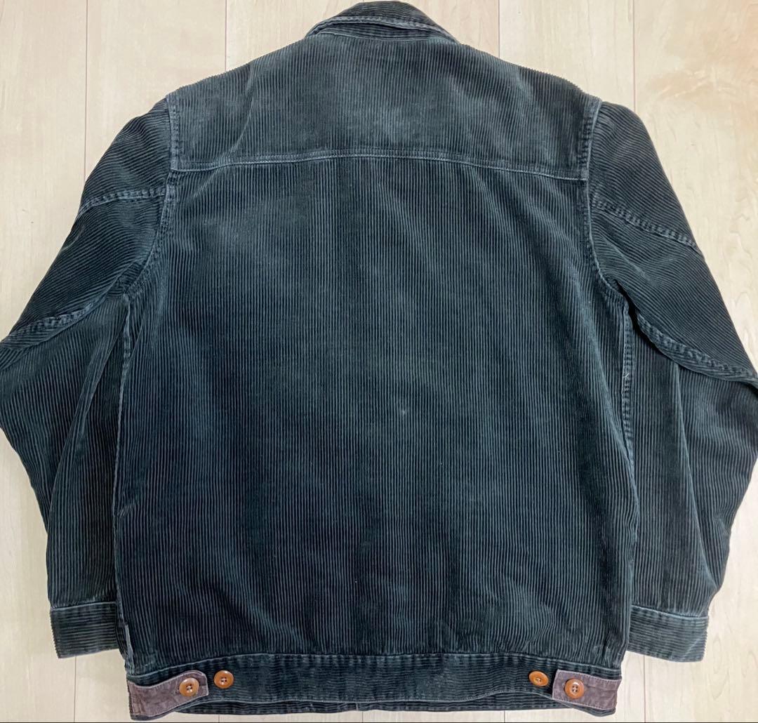 Gohemp カーキ ダークグレー コーデュロイ カバーオール