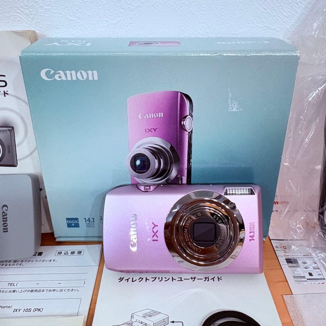 Canon キャノン IXY 10S デジタルカメラ ピンク