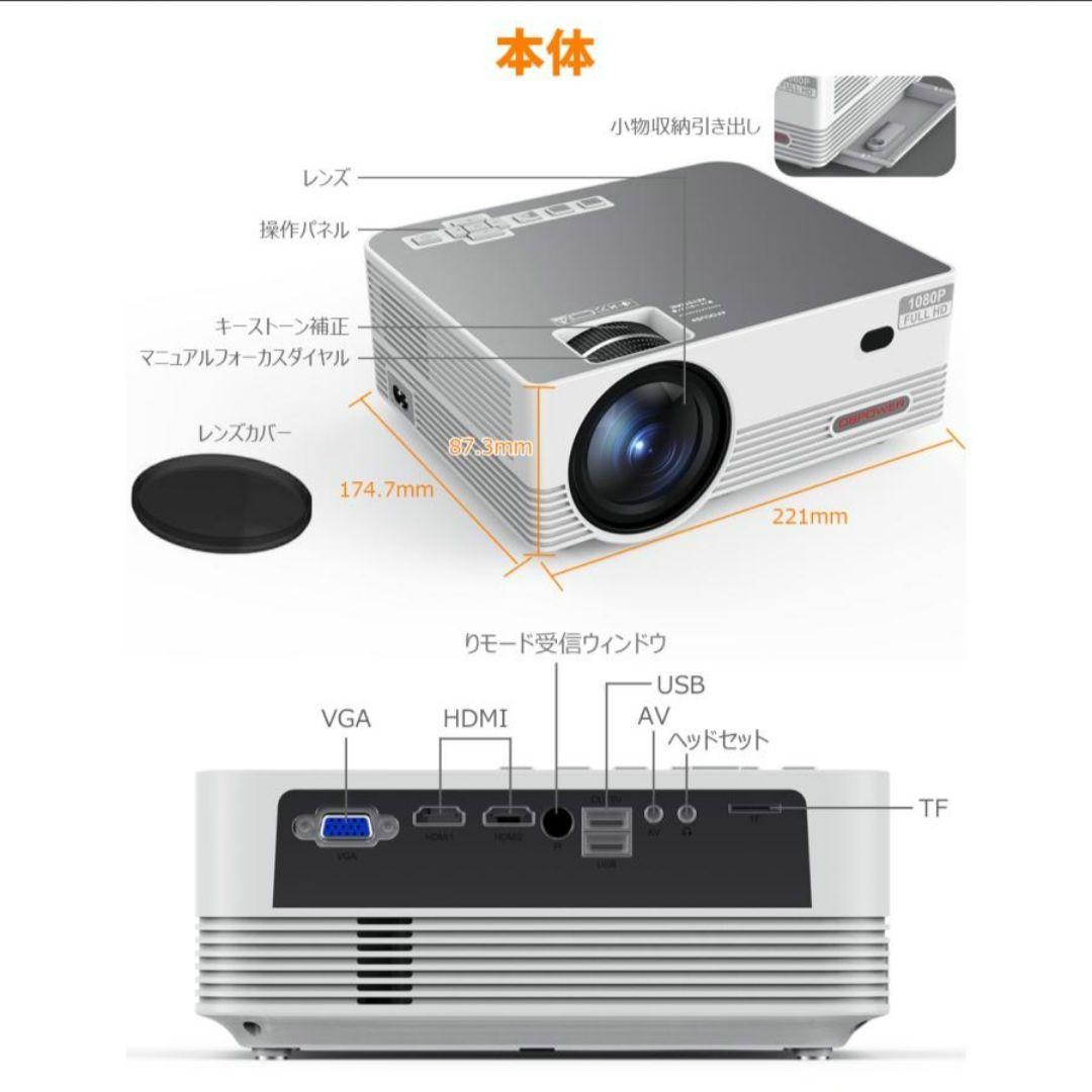 プロジェクター 9000LM