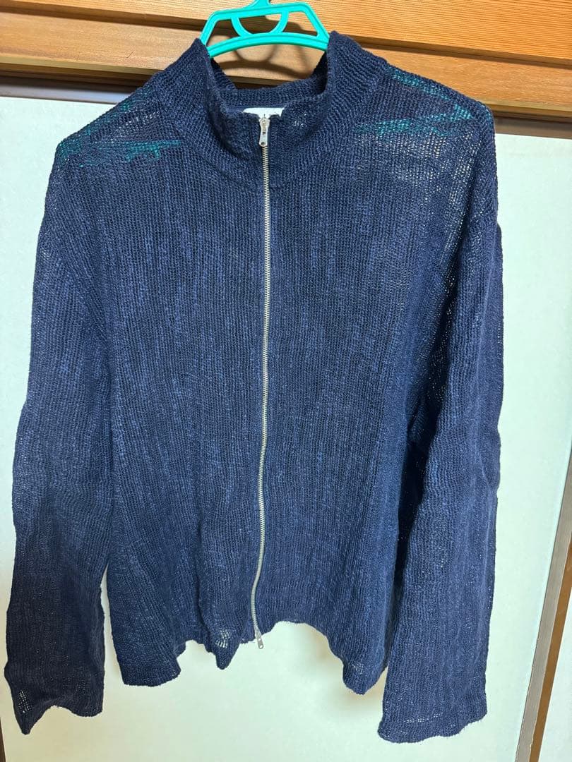 トップス Our legacy SHRUNKEN FULLZIP POLO