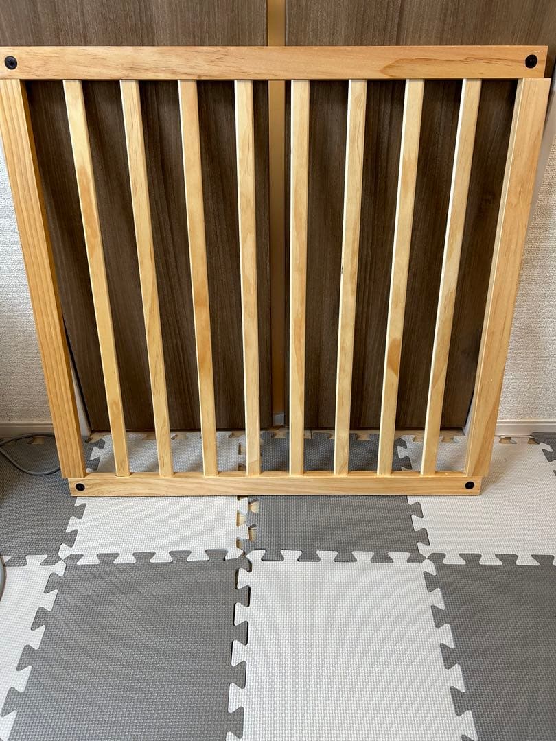 木製パーテーション 日本育児 ベビーゲート フレックスW400