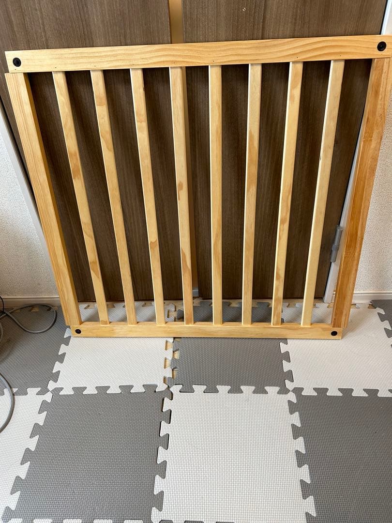 木製パーテーション 日本育児 ベビーゲート フレックスW400