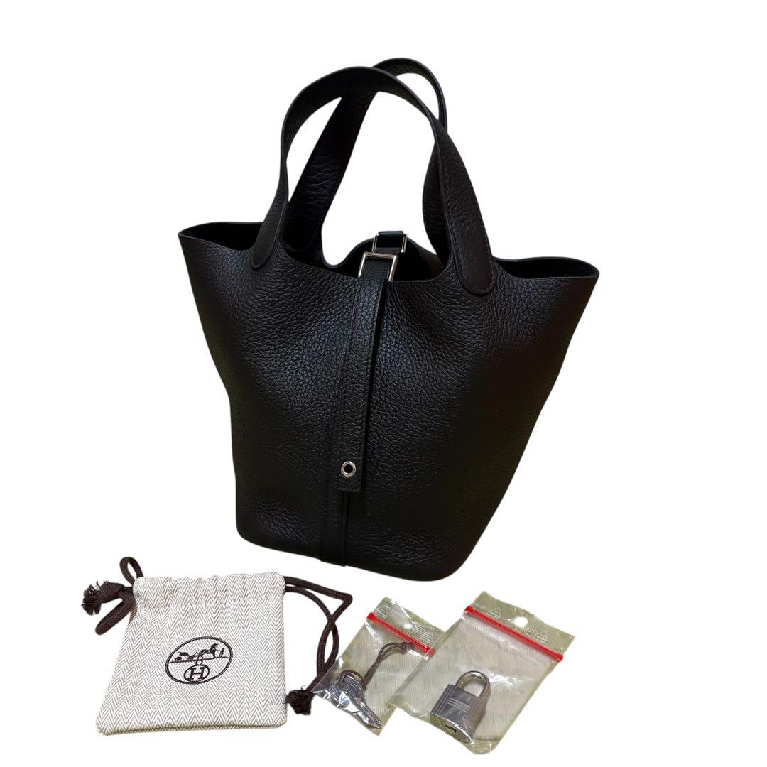 HERMES エルメス ピコタン ロック ノワール PM