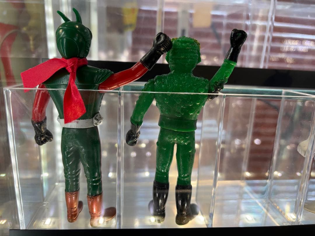 け*じ様 当時物　ソフビ　ポピー　仮面ライダー