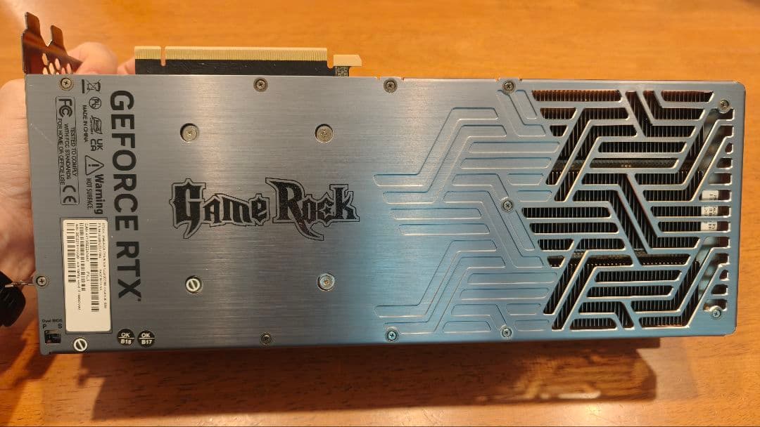 グラフィックボード・グラボ・ビデオカード Palit GeForce RTX4080 GAMEROCK OMNIBLACK