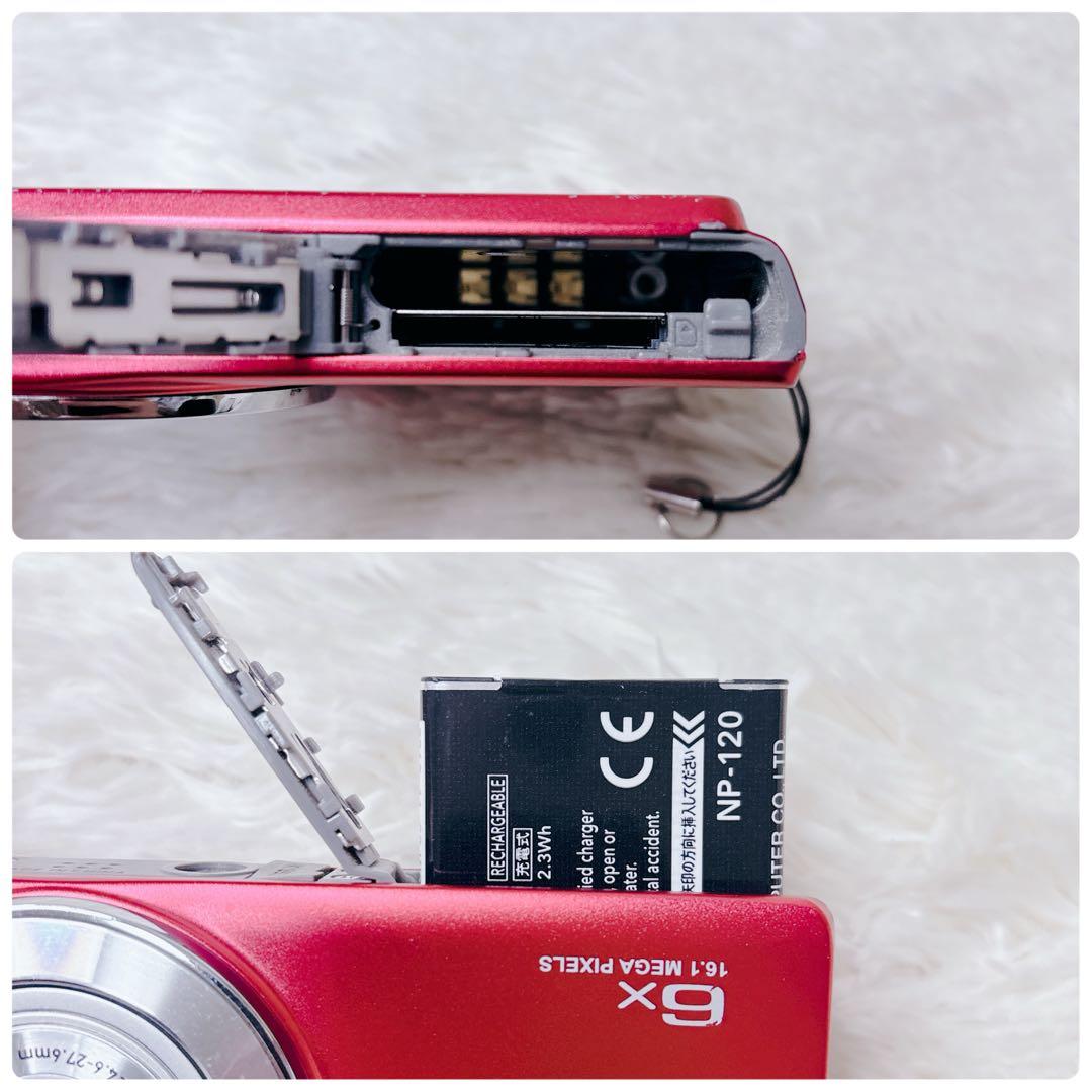 ☆美品☆ CASIO EXILIM EX-ZS29 レッド オールドコンデジ