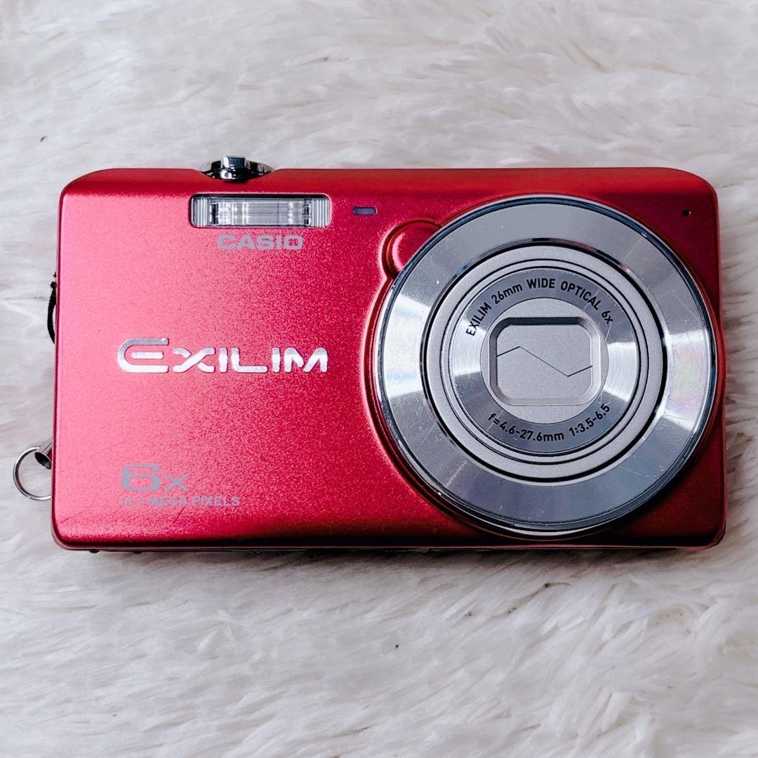 ☆美品☆ CASIO EXILIM EX-ZS29 レッド オールドコンデジ