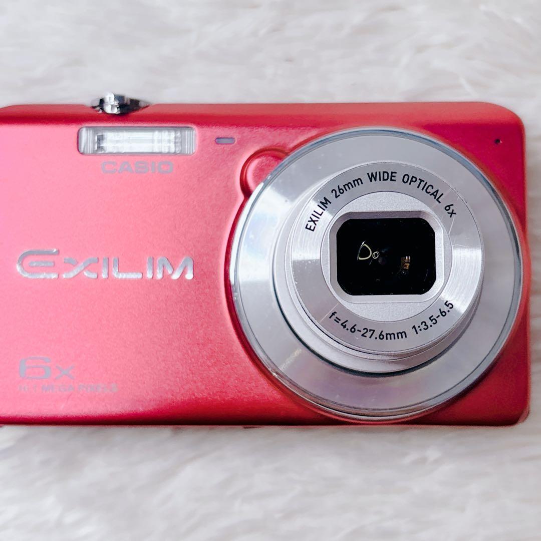 ☆美品☆ CASIO EXILIM EX-ZS29 レッド オールドコンデジ