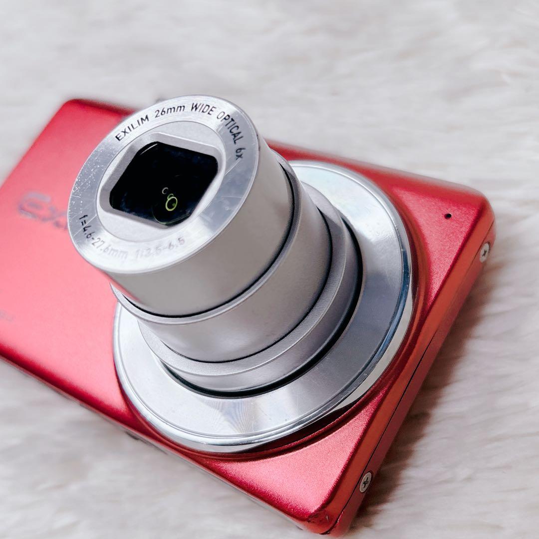 ☆美品☆ CASIO EXILIM EX-ZS29 レッド オールドコンデジ