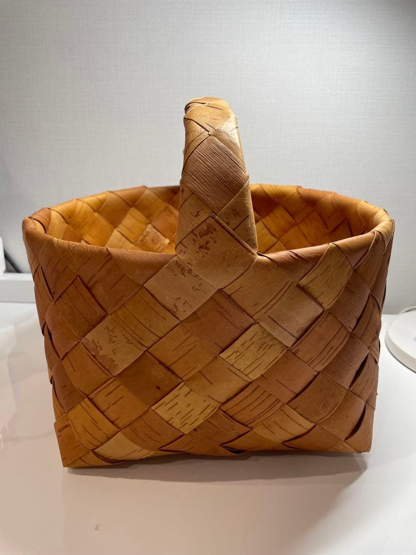 白樺かご　フィンランド製