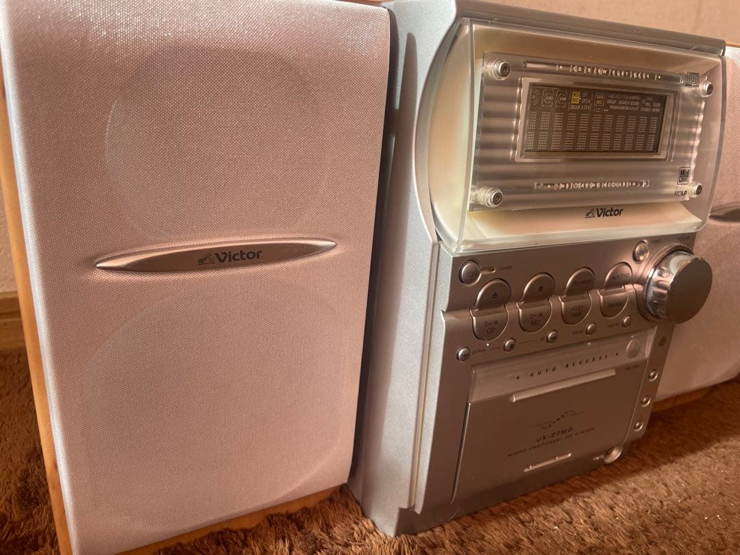 MD コンポ　ビクター　victor UX-Z7MD UX-KZ8MD 平成