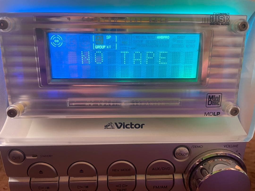 MD コンポ　ビクター　victor UX-Z7MD UX-KZ8MD 平成