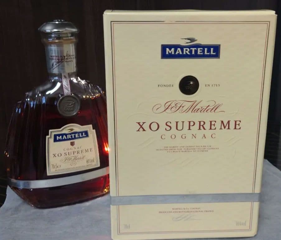 未開栓 マーテル XO supreme ブランデー コニャック