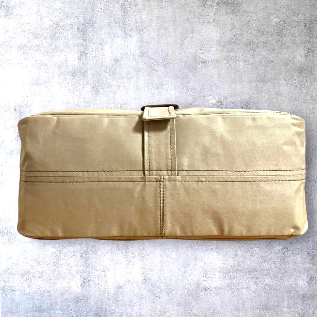 ミュウミュウ ヴィンテージ ボストン型 トートバッグ ショルダーバッグ ベージュ