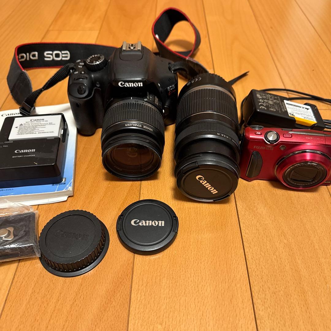 デジタルカメラ Canon EOSKiss x4 FUJIFILM Fine Pix F900