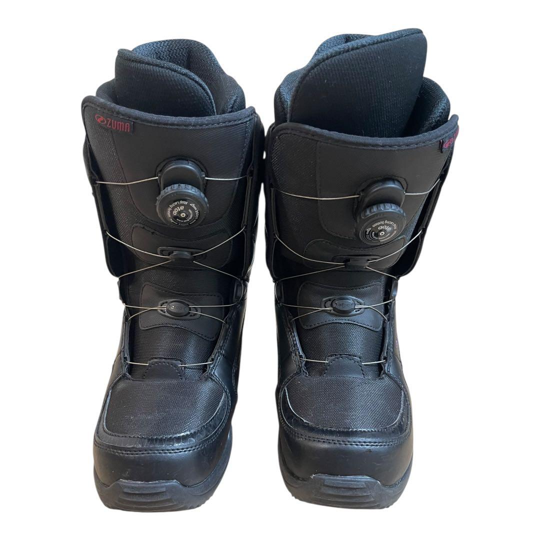ZUMA レディース スノボブーツ ダイアル式 25.0cm