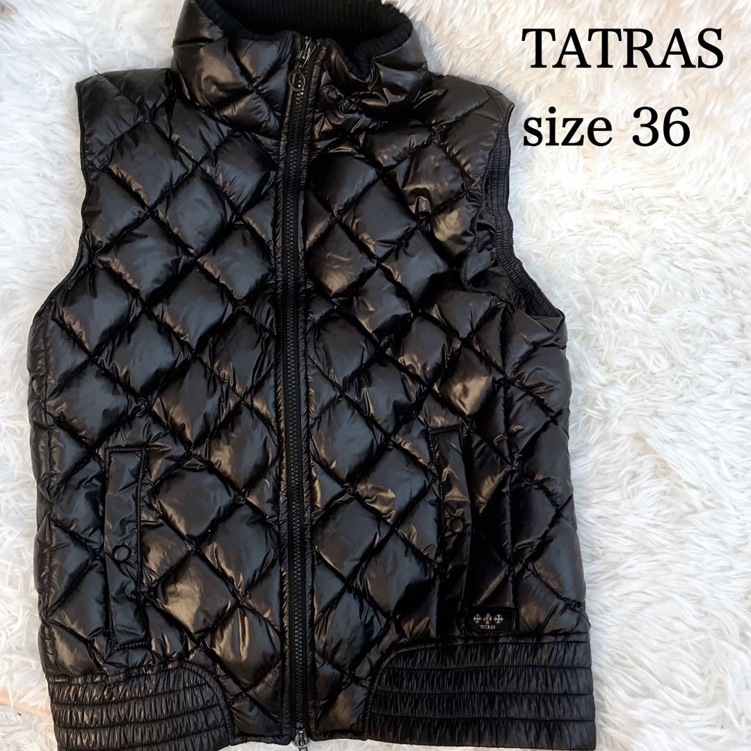 タトラス TATRAS ダウンベスト　LTA-4157 ブラック　黒　ジャケット