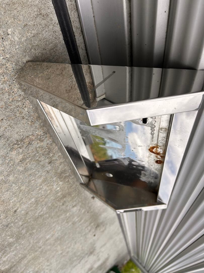 デコトラ　ナンバー枠　とんがりナンバー枠　ステンレス