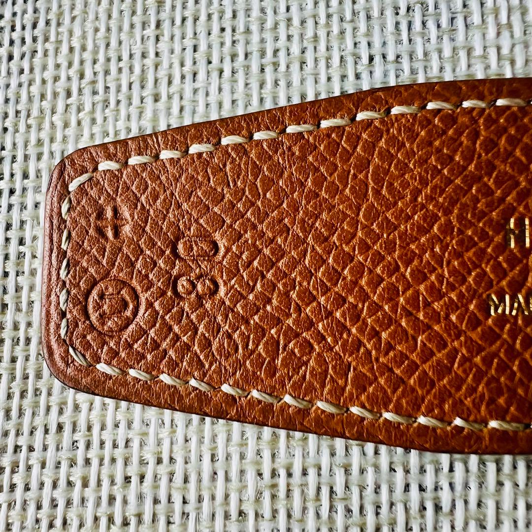 ⭐️美品❗️Vintageエルメス HERMES 91年 レザーベルト リバーシブル