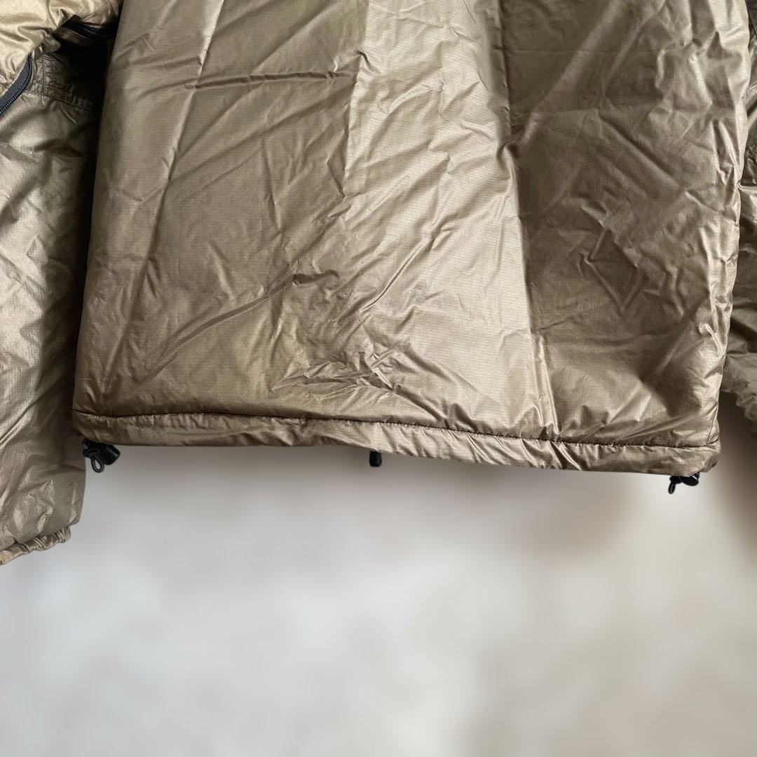 MOONSTONE パフジャケット 中綿ナイロン ブロンズ Sサイズ