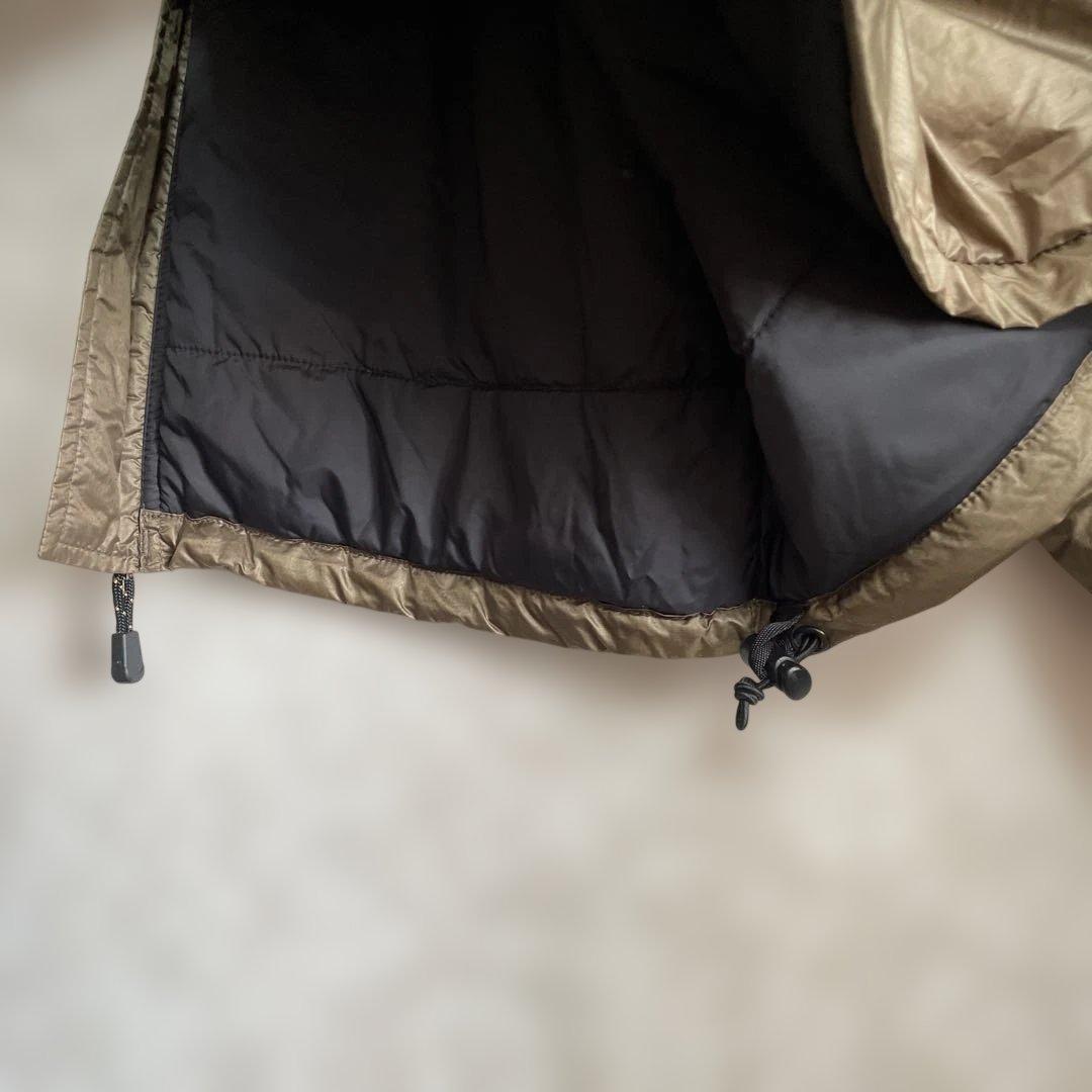 MOONSTONE パフジャケット 中綿ナイロン ブロンズ Sサイズ