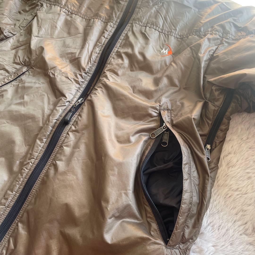 MOONSTONE パフジャケット 中綿ナイロン ブロンズ Sサイズ